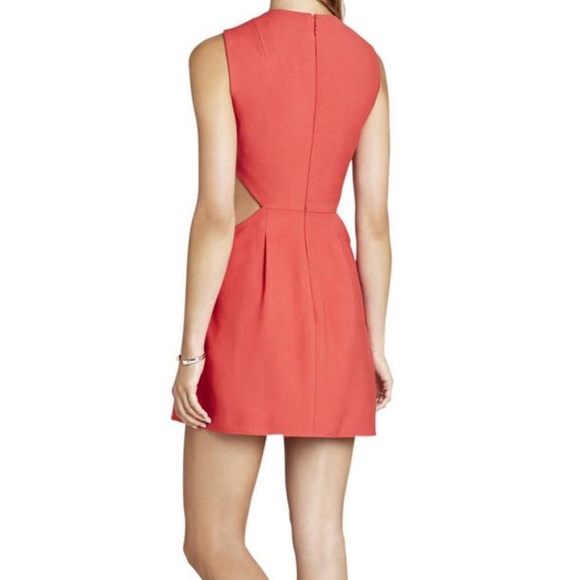 BCBG Black Cutout Cocktail Pencil Dress